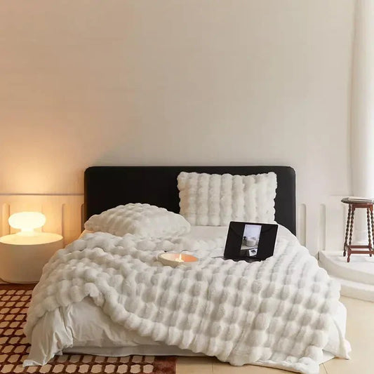 Coperta Reversibile in Pile SnuggleSoft - Calore per Tutto l'Anno