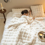 Couverture Polaire Réversible SnuggleSoft - Chaleur Toute l'Année