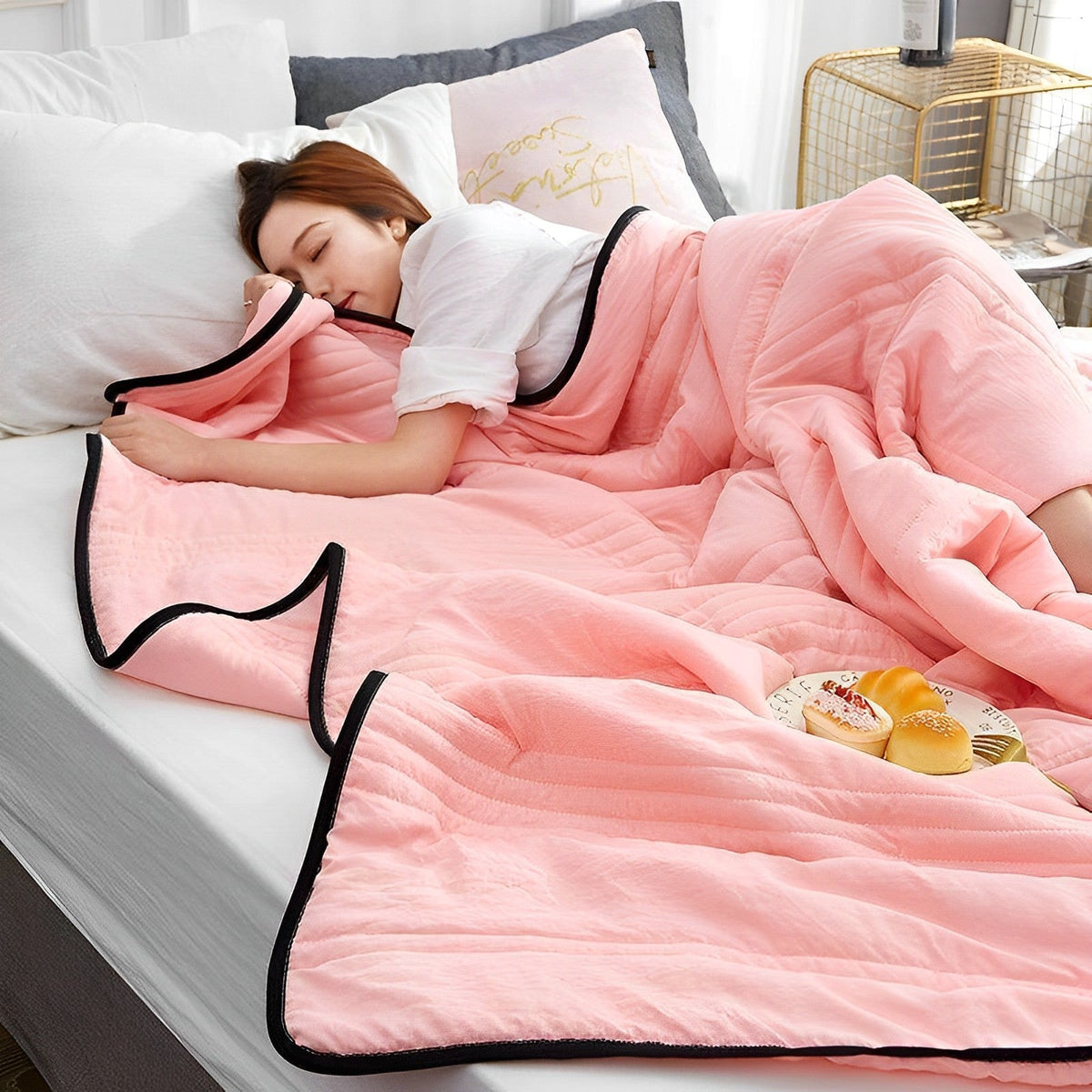 Coperta Rinfrescante in Bambù - Comfort Ottimale per un Sonno Riposante
