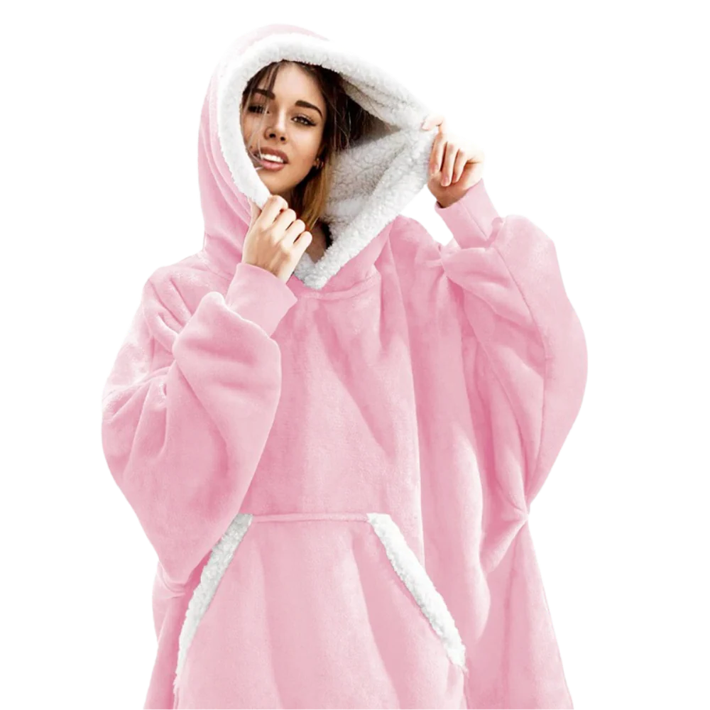 Couverture à Capuche Géante - Douceur et Confort Inégalés