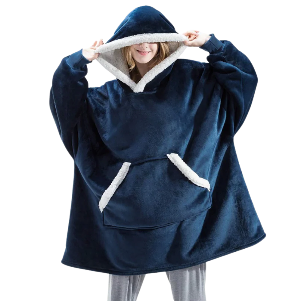 Couverture à Capuche Géante - Douceur et Confort Inégalés