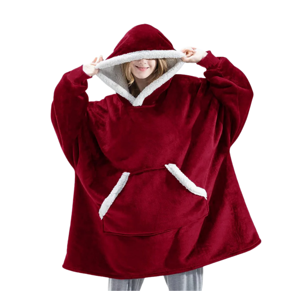 Couverture à Capuche Géante - Douceur et Confort Inégalés