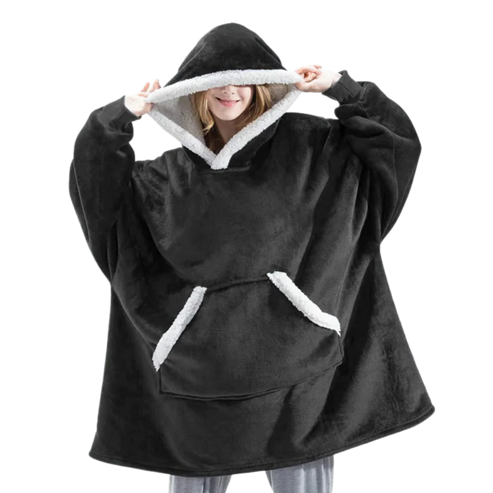 Couverture à Capuche Géante - Douceur et Confort Inégalés