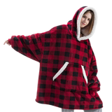 Couverture à Capuche Géante - Douceur et Confort Inégalés