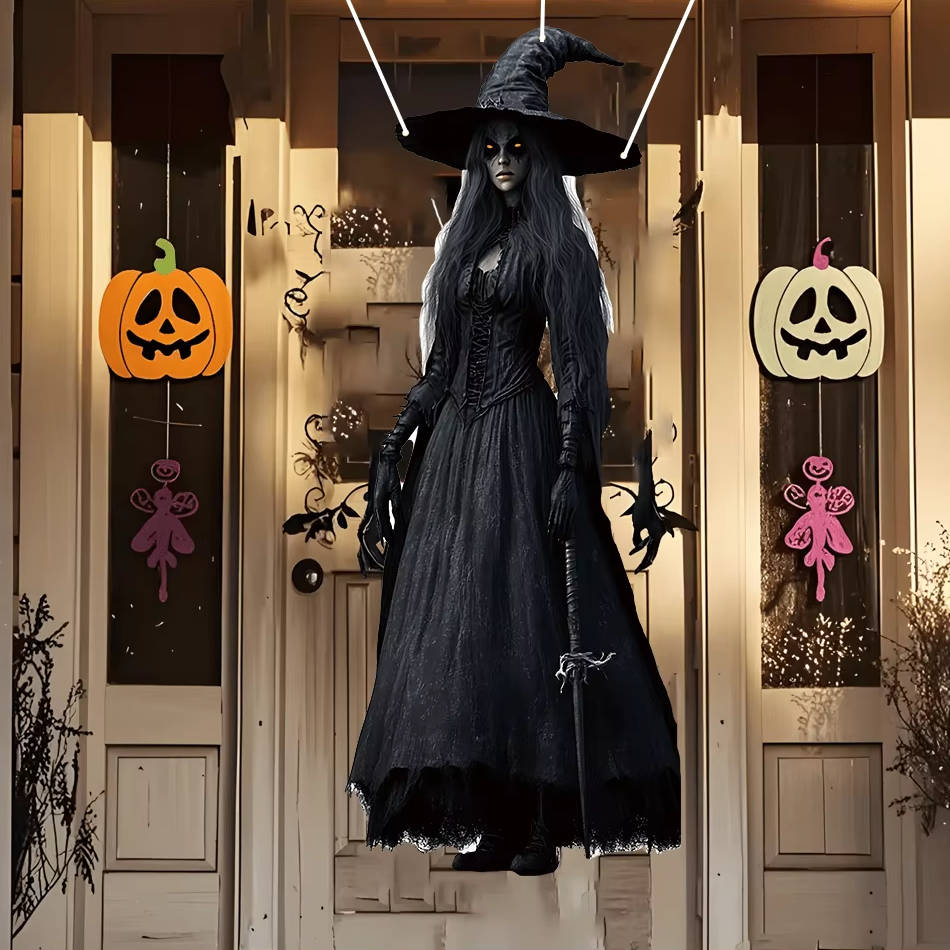 Décoration d'Halloween - Mariée Effrayante à Suspendre 39,5 pouces