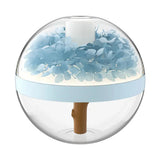 Diffuseur Huile Essentielle Ultrasonique Floral Rechargeable avec Lumière LED