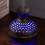Diffuseur Huile Essentielle Ultrasonique en Panier Tressé