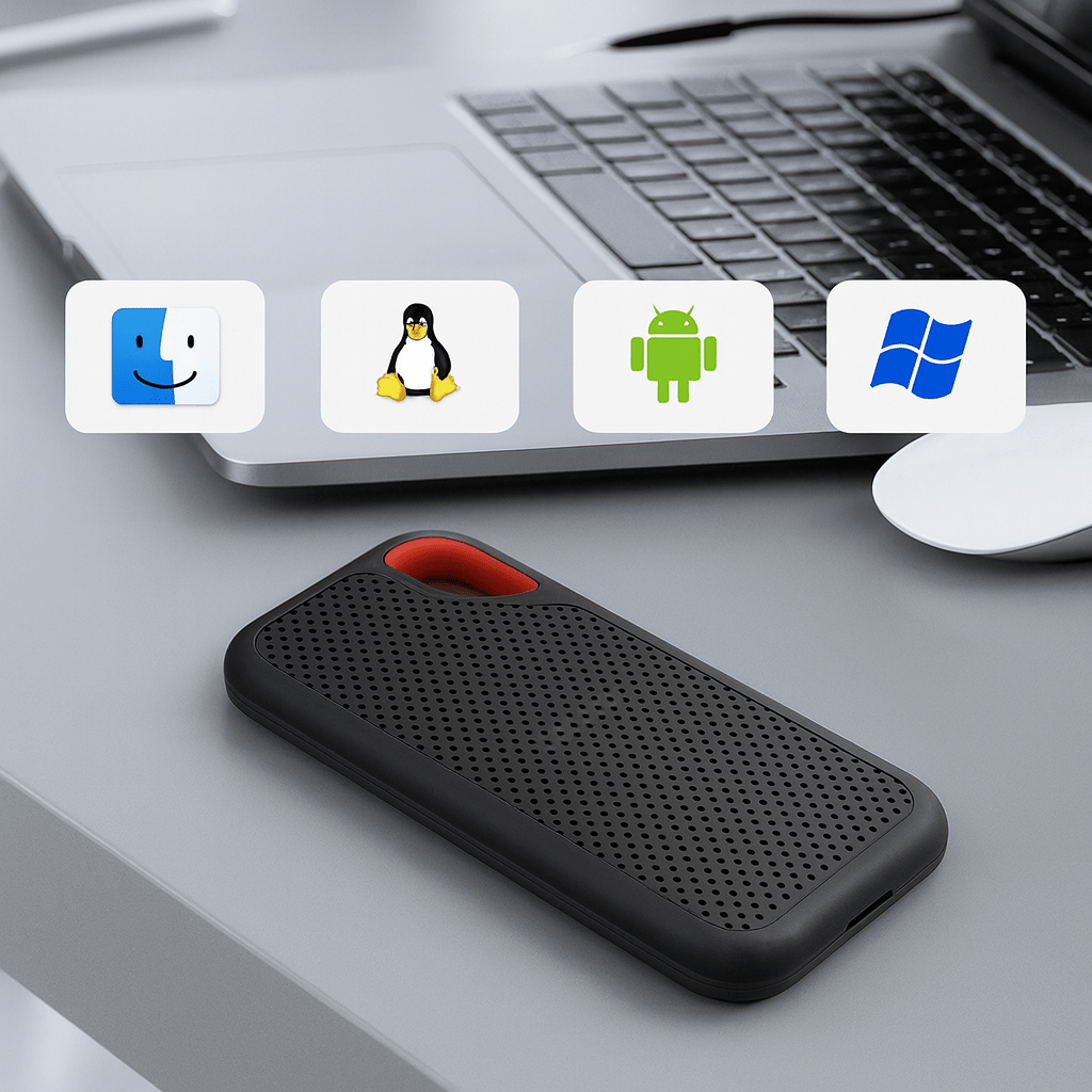 Disco Rigido Esterno SSD 2 TB Ultra Veloce Compatto USB 3.1