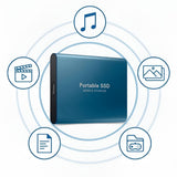 Disco Duro Externo SSD 512 GB Alta Velocidad USB Tipo-C