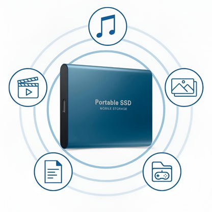 Disque Dur Externe SSD 512 Go Haute Vitesse USB Type-C