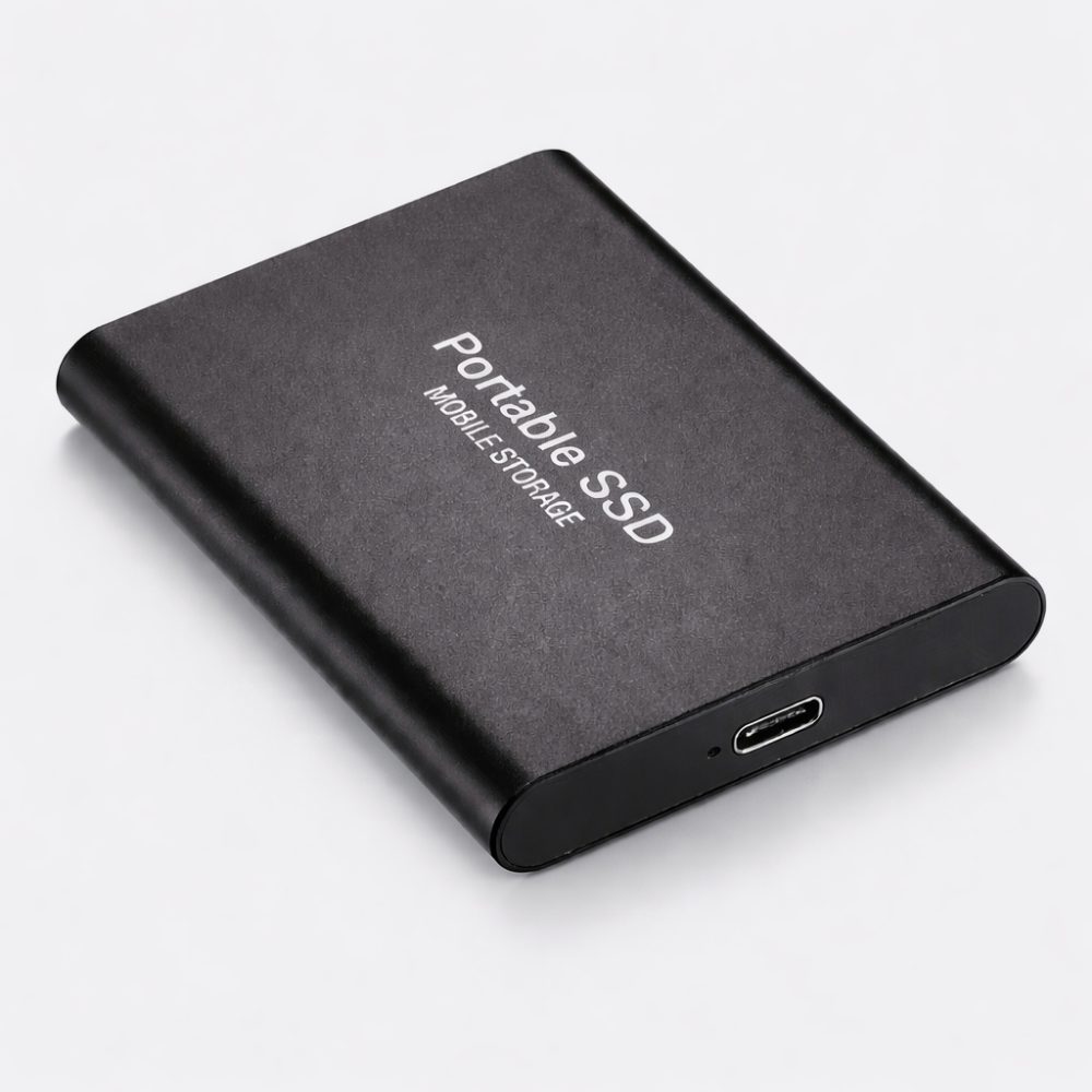Disque Dur Externe SSD Portable 512 Go - Stockage Rapide USB-C