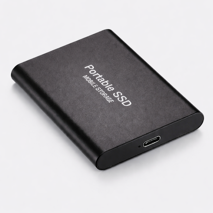 Disque Dur Externe SSD Portable 512 Go - Stockage Rapide USB-C