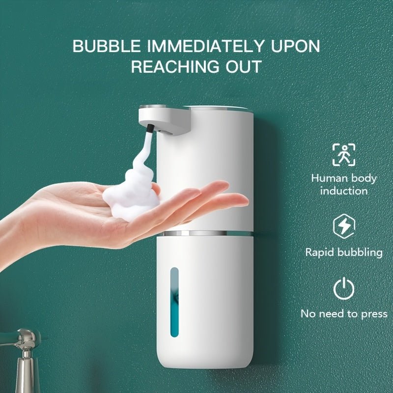 Dosatore Automatico di Sapone a Parete - Igiene Pratica per Bagno e Cucina