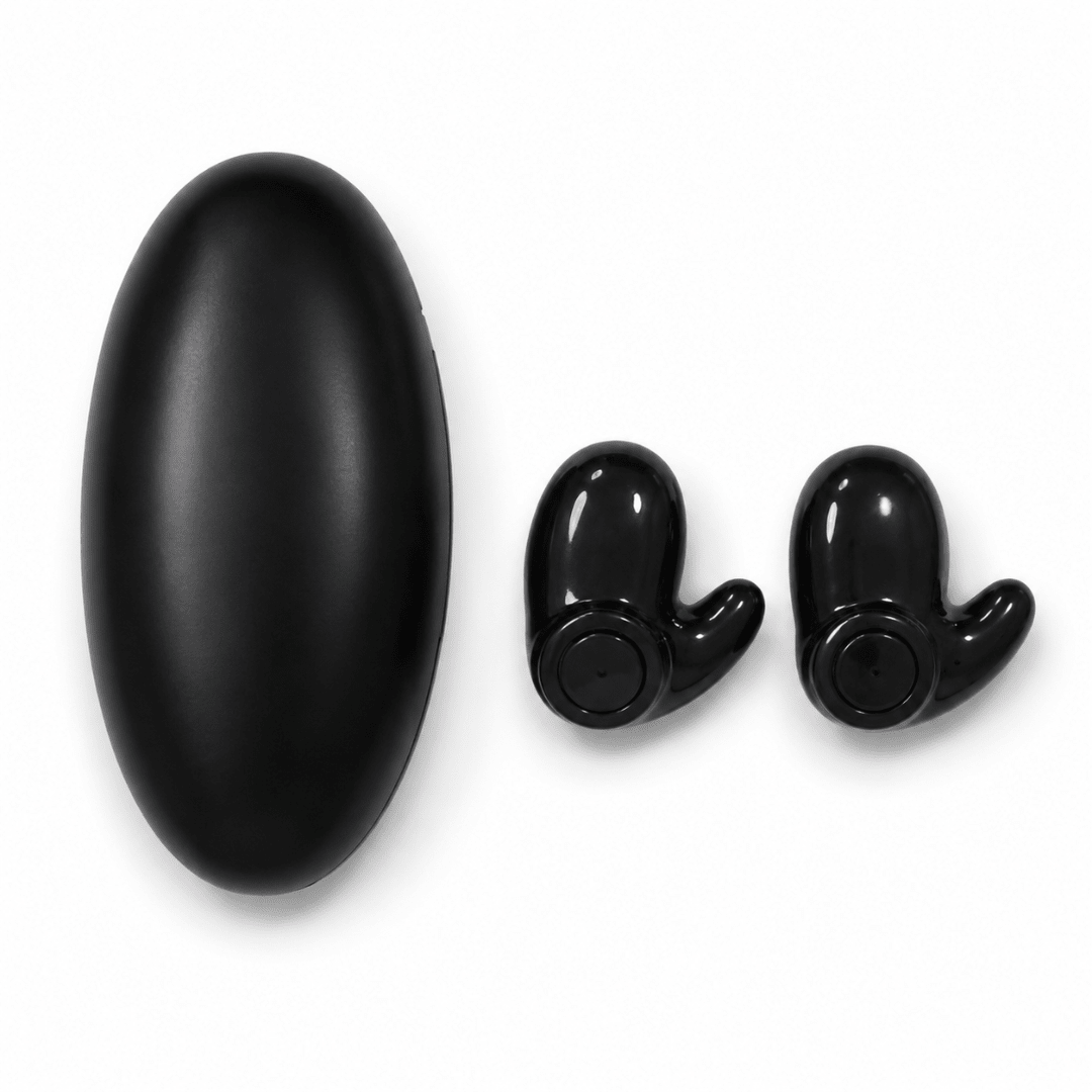 Auricolari Bluetooth Wireless con Cancellazione del Rumore 5.3 Ergonomici con Custodia di Ricarica