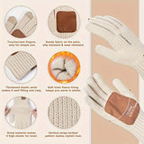 Ensemble d'Hiver 3-en-1 : Bonnet, Écharpe & Gants Tactiles Élégants