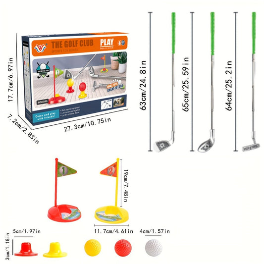 Set da Golf per Bambini - Mazze Regolabili per Sviluppo Motorio e Divertimento