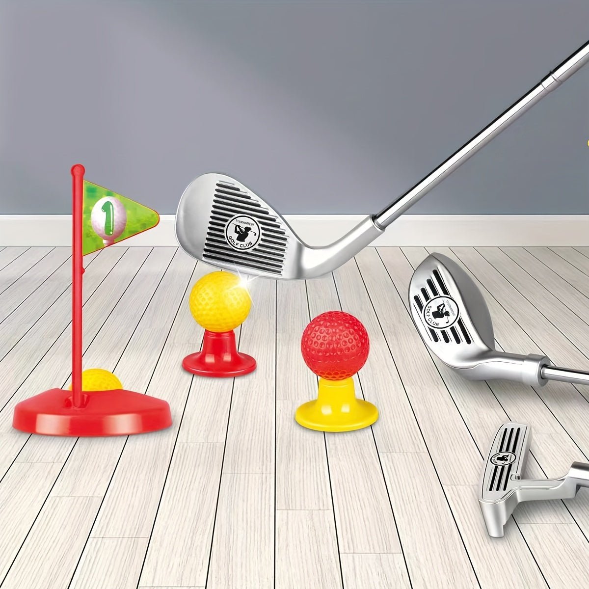 Set da Golf per Bambini - Mazze Regolabili per Sviluppo Motorio e Divertimento