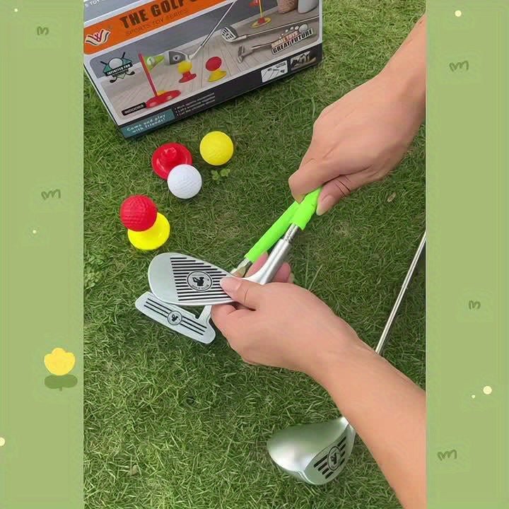 Set da Golf per Bambini - Mazze Regolabili per Sviluppo Motorio e Divertimento