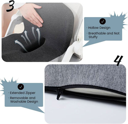 Ergocomfort Pad - Coussin Ergonomique en Mousse à Mémoire de Forme