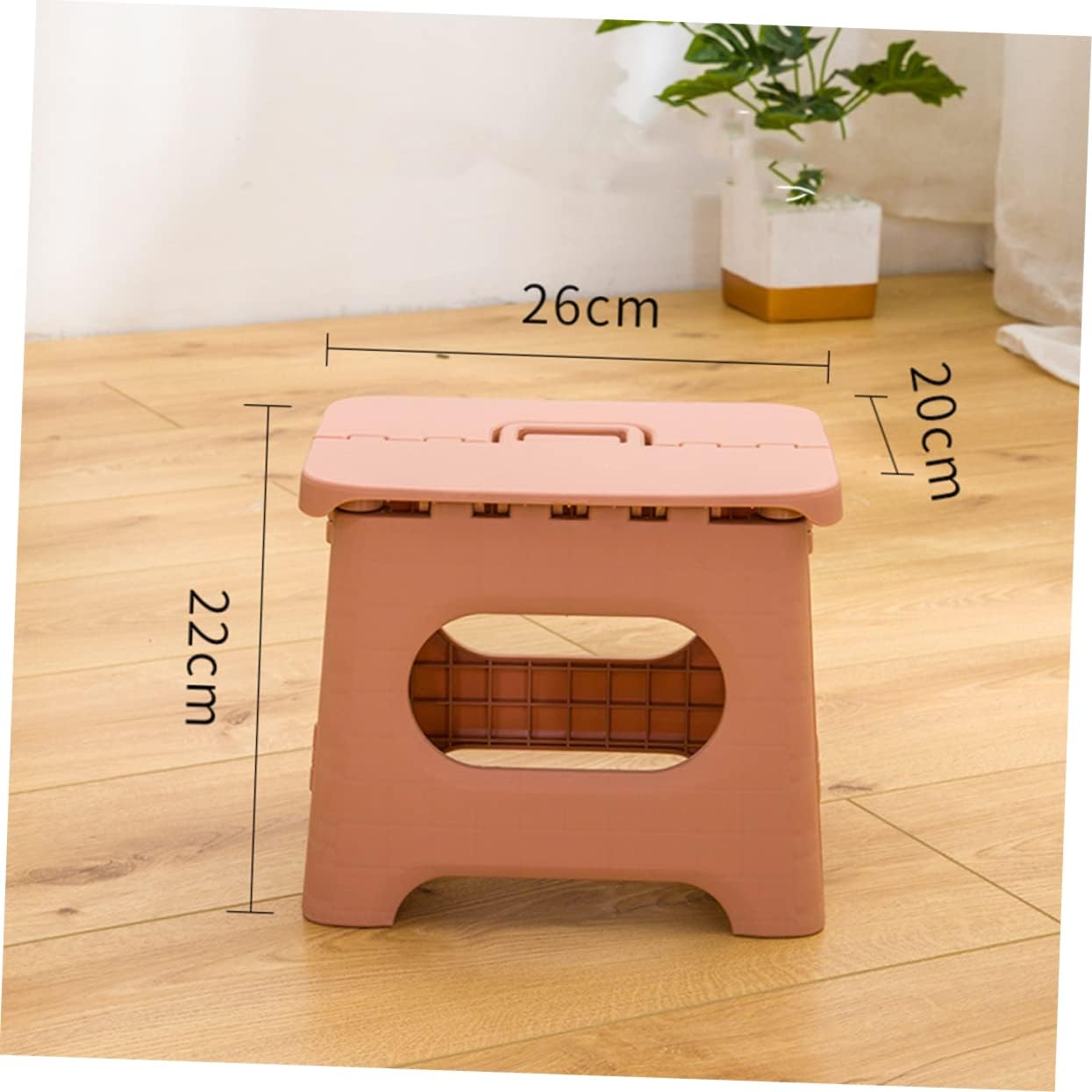 Escabeau Pliable 2 Marches - Marche Pied Pliant Portable et Compact
