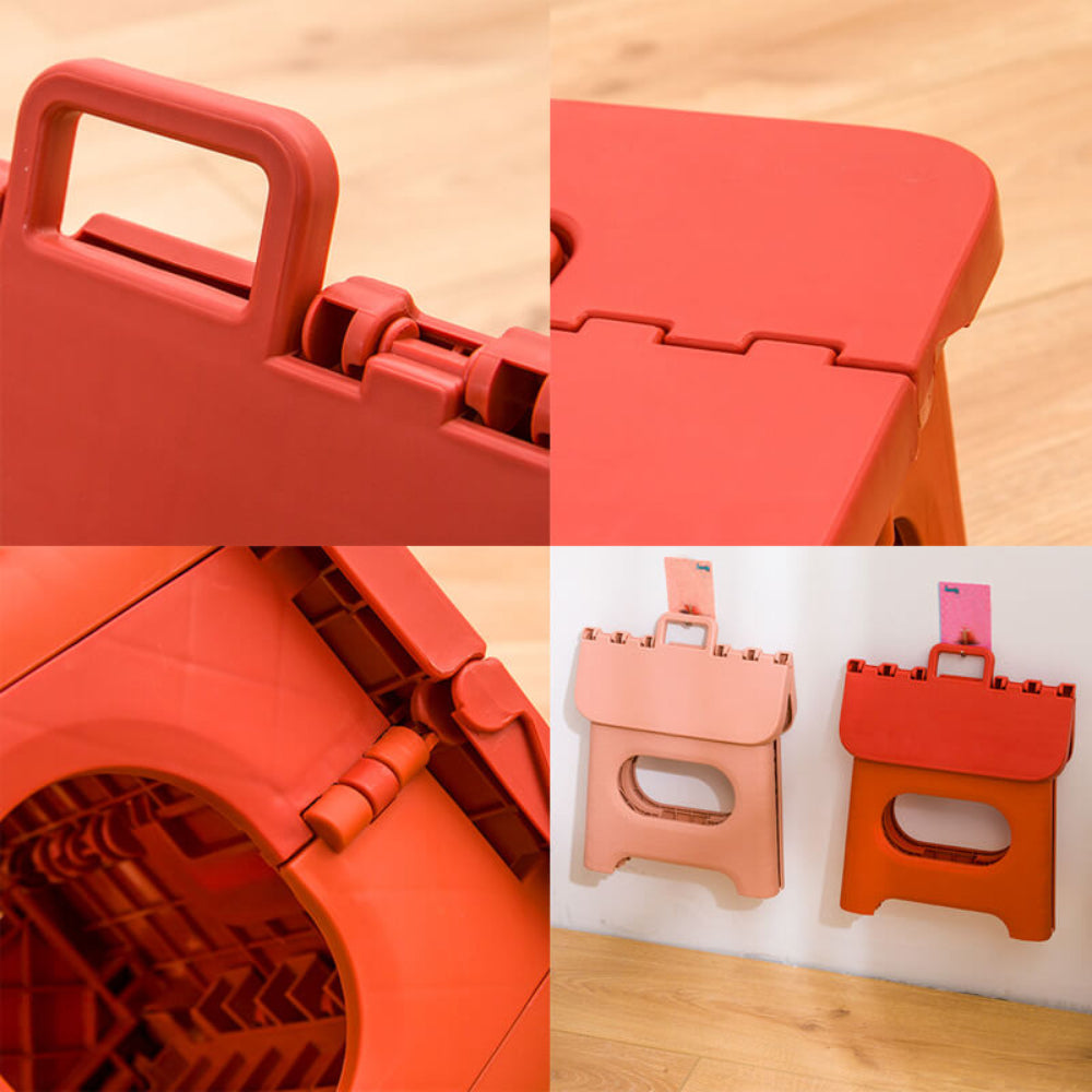 Escabeau Pliable 2 Marches - Marche Pied Pliant Portable et Compact