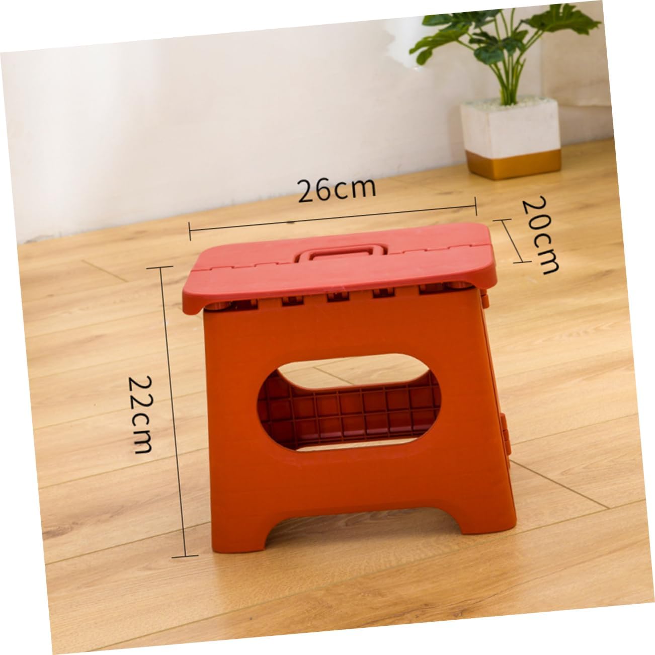 Escabeau Pliable 2 Marches - Marche Pied Pliant Portable et Compact