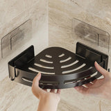 Étagère De Douche Transparente Sans Perçage - Rangement Pratique Et Moderne