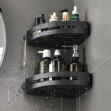 Étagère De Douche Transparente Sans Perçage - Rangement Pratique Et Moderne