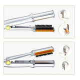 Piastra Per Capelli 2 In 1 - Lisciante Rotante Professionale Per Tutti I Tipi Di Capelli