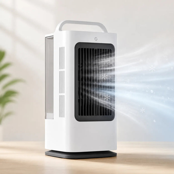 FrostEase - Mini Climatiseur Portable 3-en-1 Silencieux