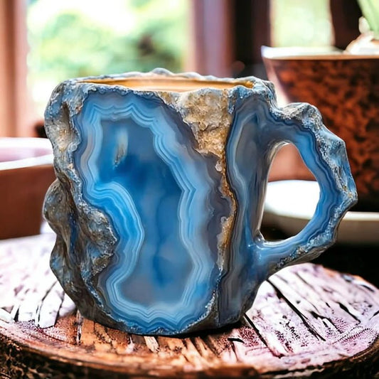 GlaceCup - Tazza da Caffè in Cristallo Minerale Termica 350-450ml
