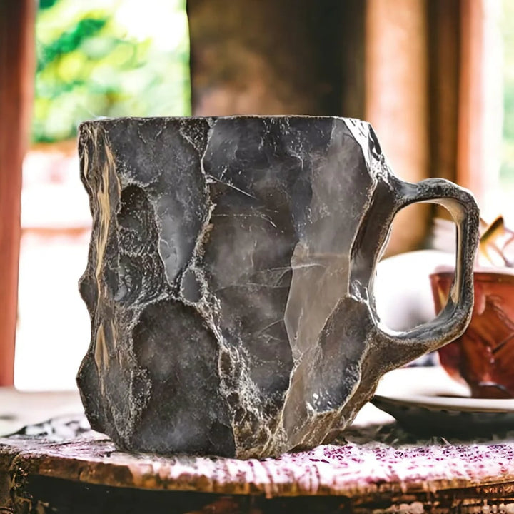 GlaceCup - Tasse à Café en Cristal Minéral Isolante 350-450ml