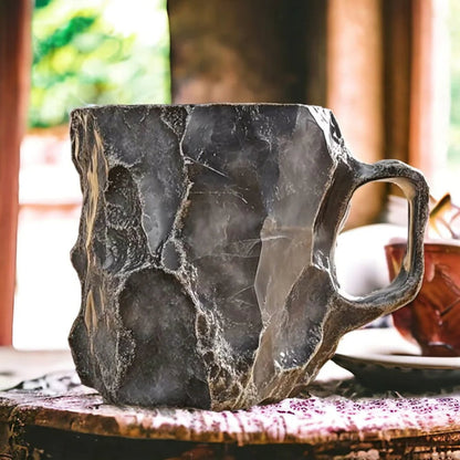 GlaceCup - Tasse à Café en Cristal Minéral Isolante 350-450ml