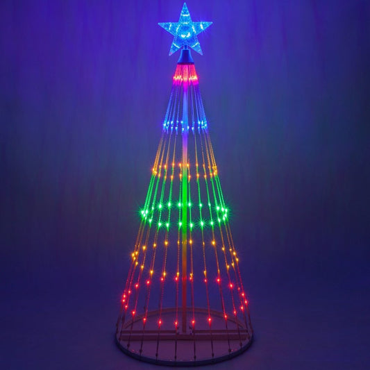 Guirlande Lumineuse LED Extérieur Multicolore - 150 Lumières Étanches pour Décoration