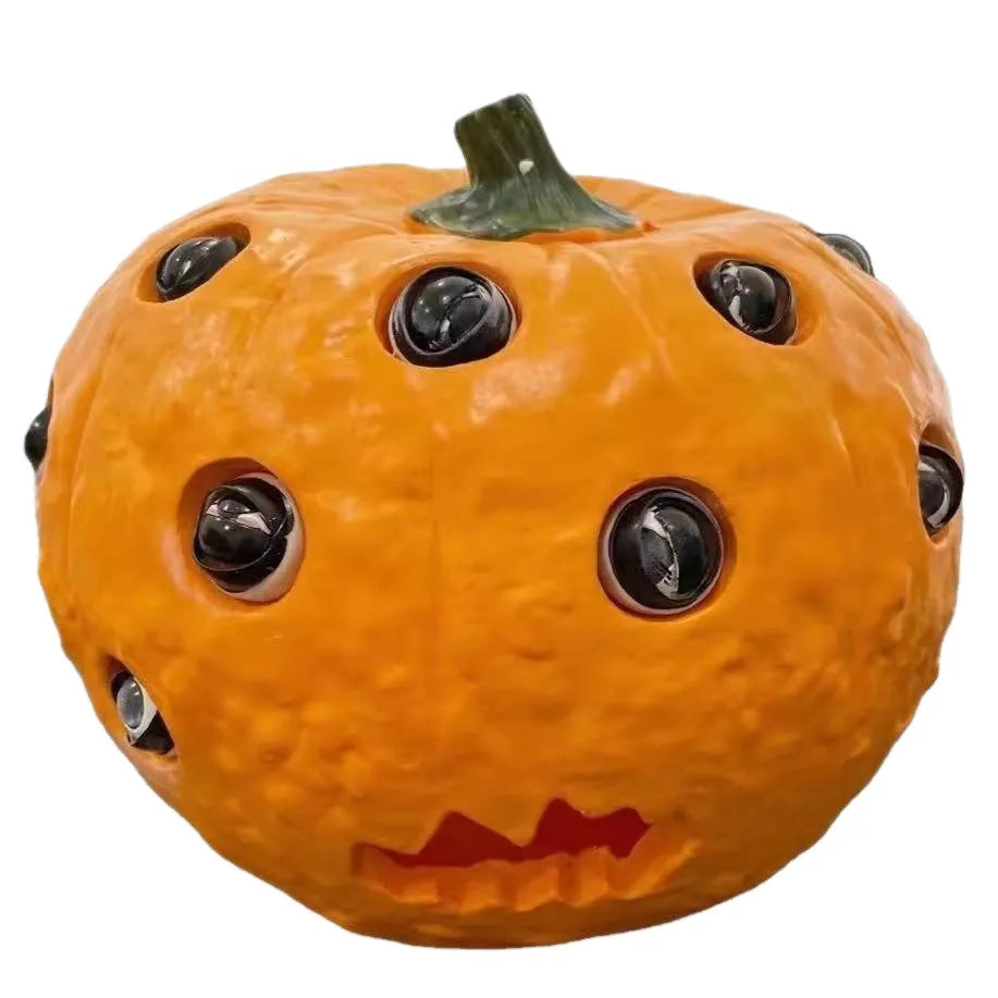 Citrouille d'Halloween Effrayante - Décoration Unique