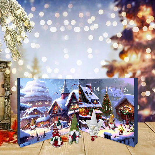 HolidayGnome - Calendrier de l'Avent Festif avec Gnomes