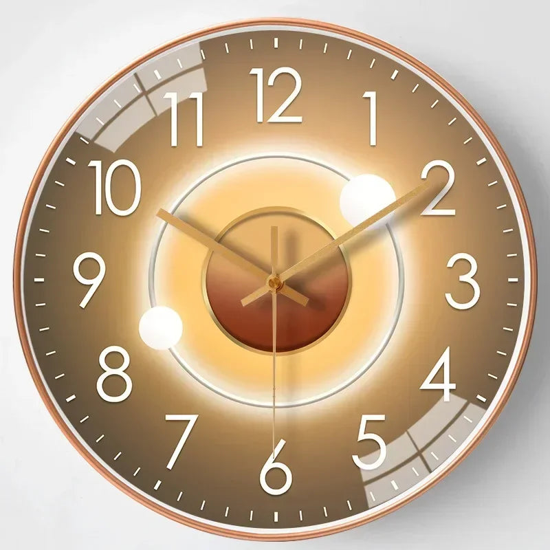Horloge Murale Silencieuse Design Élégant - Pendule Murale Moderne