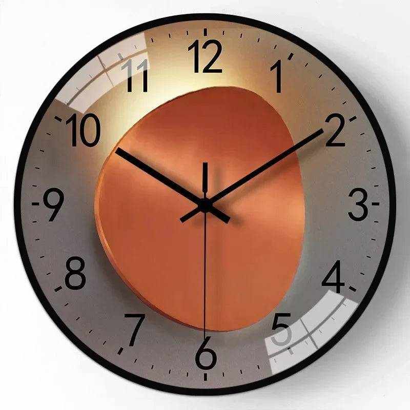 Horloge Murale Silencieuse Design Élégant - Pendule Murale Moderne