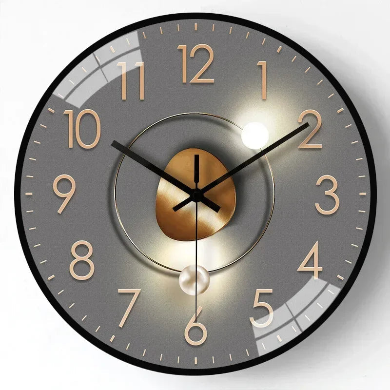 Horloge Murale Silencieuse Design Élégant - Pendule Murale Moderne