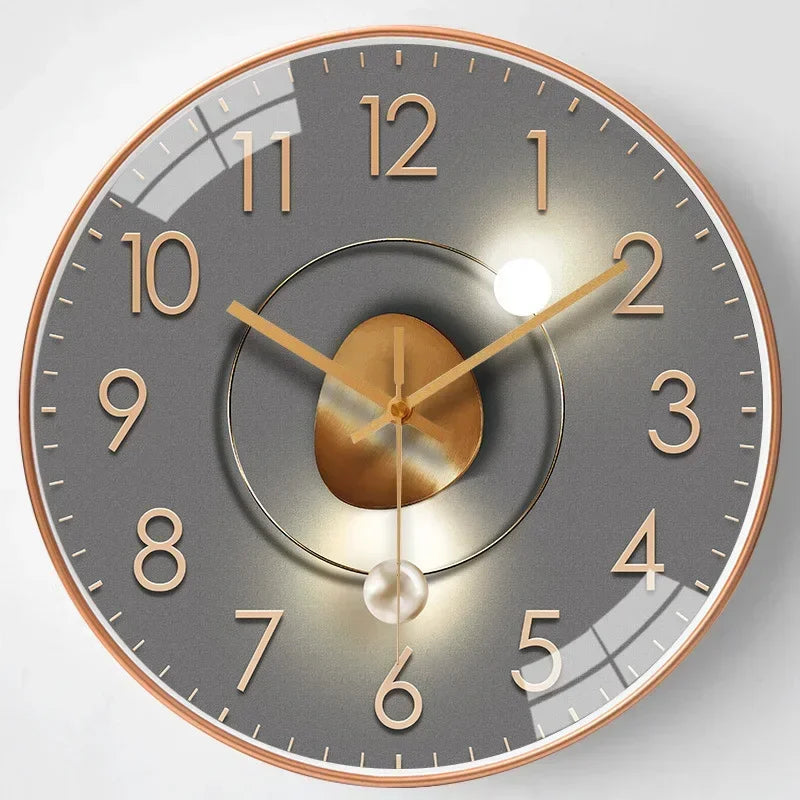 Horloge Murale Silencieuse Design Élégant - Pendule Murale Moderne