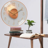 Horloge Murale Silencieuse Design Élégant - Pendule Murale Moderne