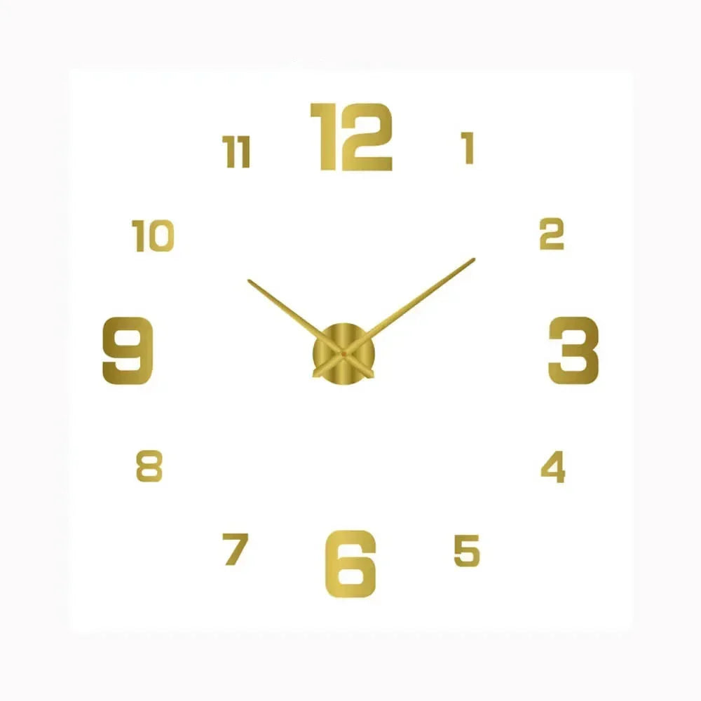 Horloge Murale Silencieuse Design Élégant - Pendule Murale Moderne