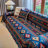 Copridivano Nomad Dream Boho - Design Geometrico Colorato