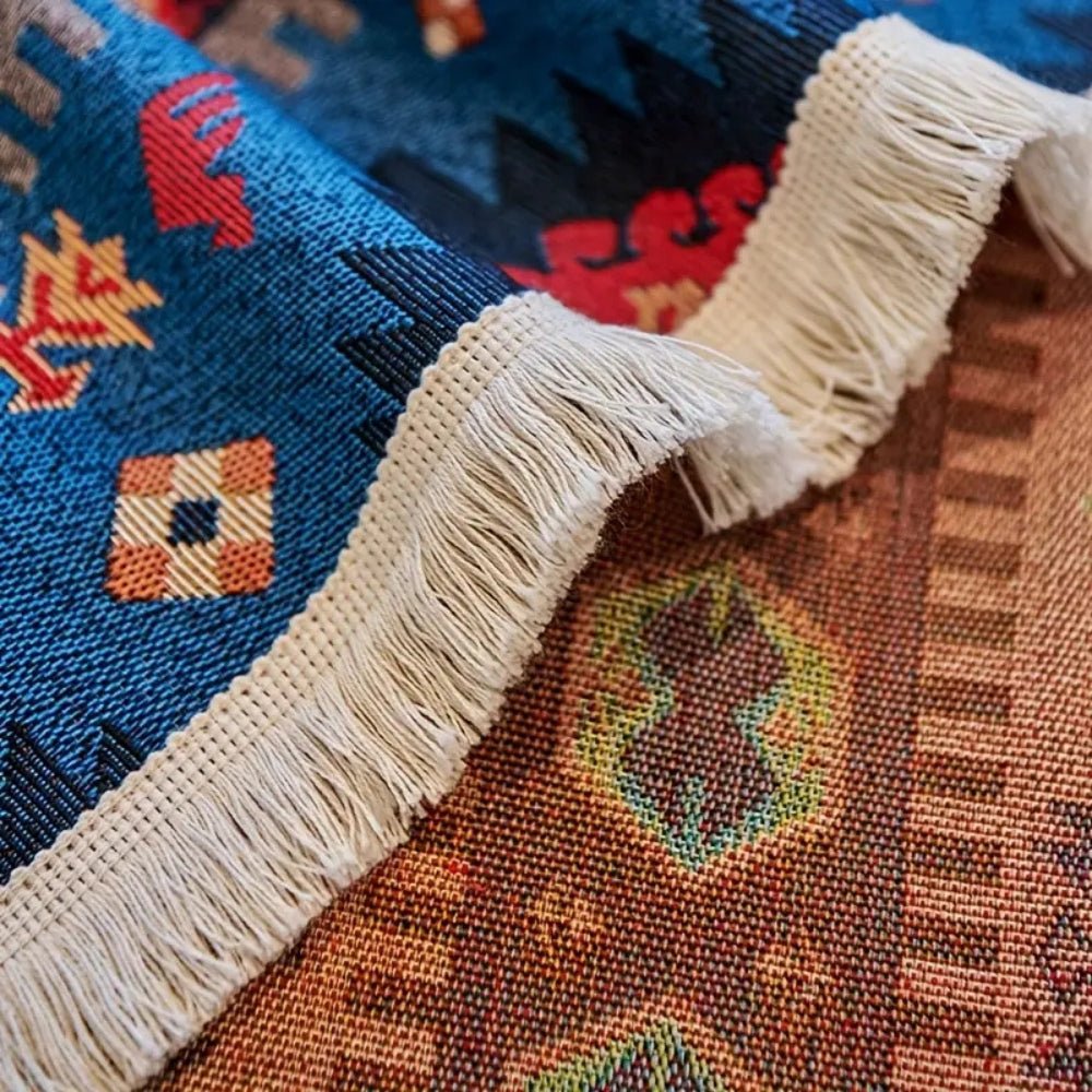 Copridivano Nomad Dream Boho - Design Geometrico Colorato
