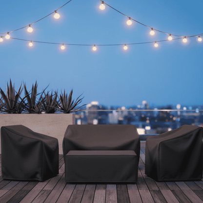 Housse Pour Salon De Jardin Wetterton - Protection Résistante aux Intempéries
