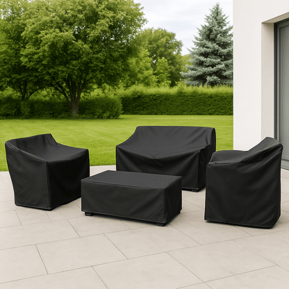 Housse Pour Salon De Jardin Wetterton - Protection Résistante aux Intempéries