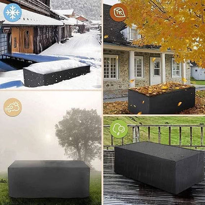 Housse Pour Salon De Jardin Wetterton - Protection Résistante aux Intempéries