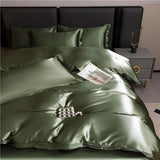 Housse de Couette en Soie Naturelle - Confort Ultime pour un Sommeil Réparateur