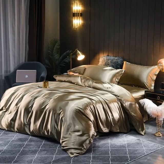Housse de Couette en Soie Naturelle - Confort Ultime pour un Sommeil Réparateur