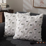 Housse de Coussin Citrouille - Douceur en Fausse Polaire